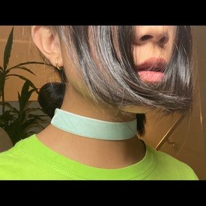 light blue choker necklaces🧼